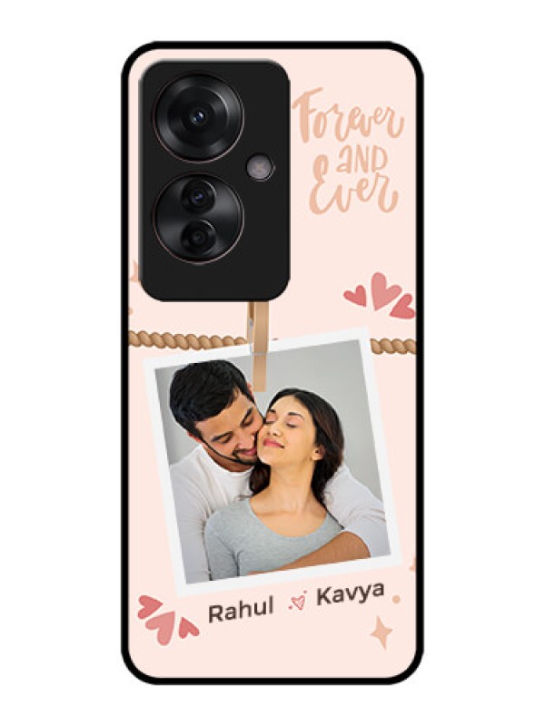 Custom Oppo F25 Pro 5G Custom Metal Phone CaseForever And Ever Love Design