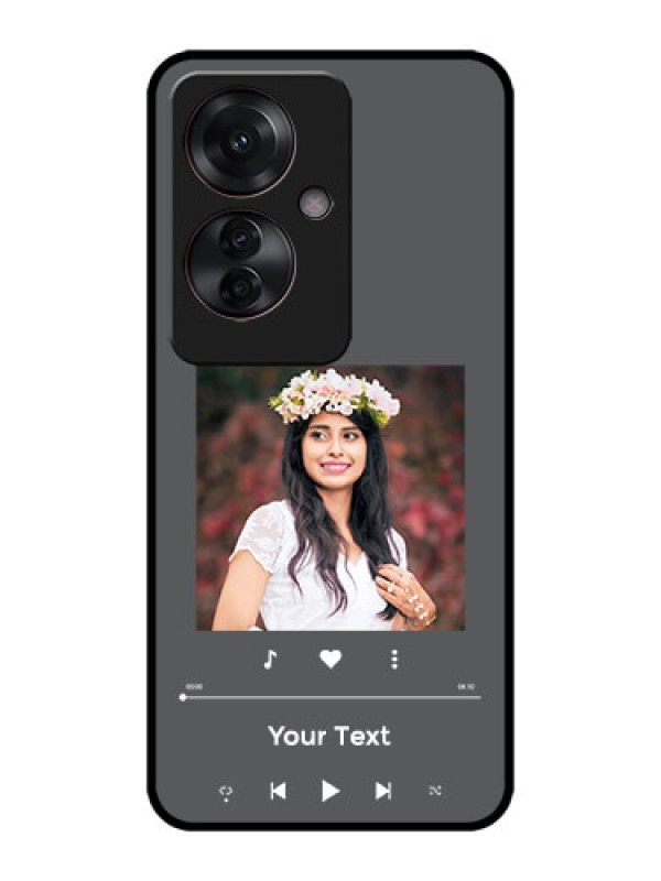 Custom Oppo F25 Pro 5G Custom Metal Phone CasePlay The Music Design