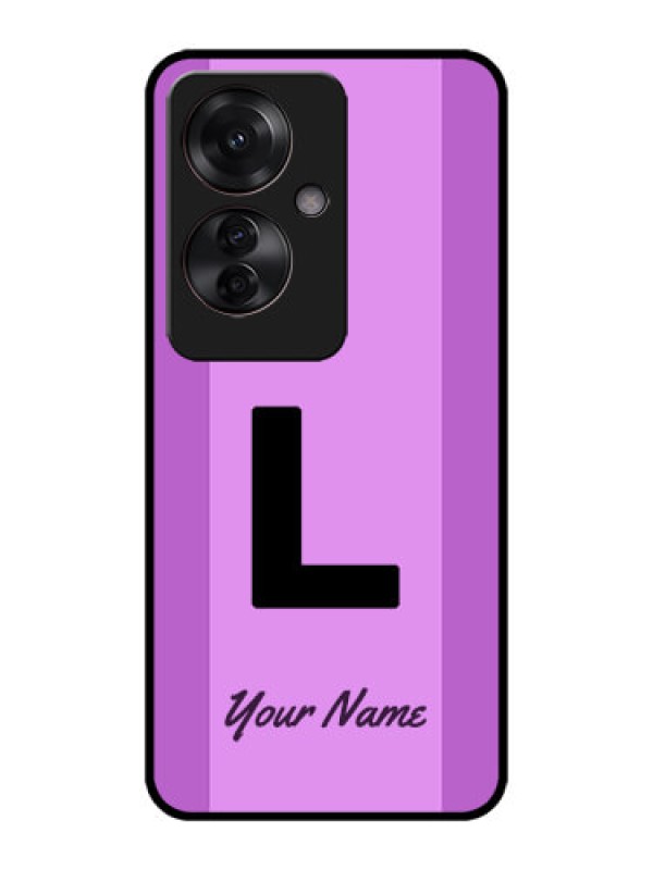 Custom Oppo F25 Pro 5G Custom Metal Phone CaseTricolor Custom Text Design