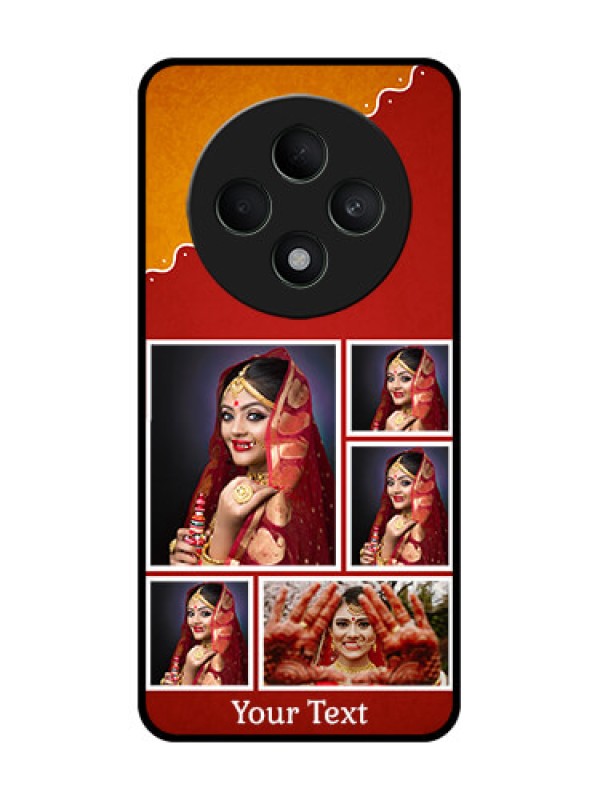 Custom Oppo F27 5G Custom Metal Phone CaseWedding Pic Upload Design