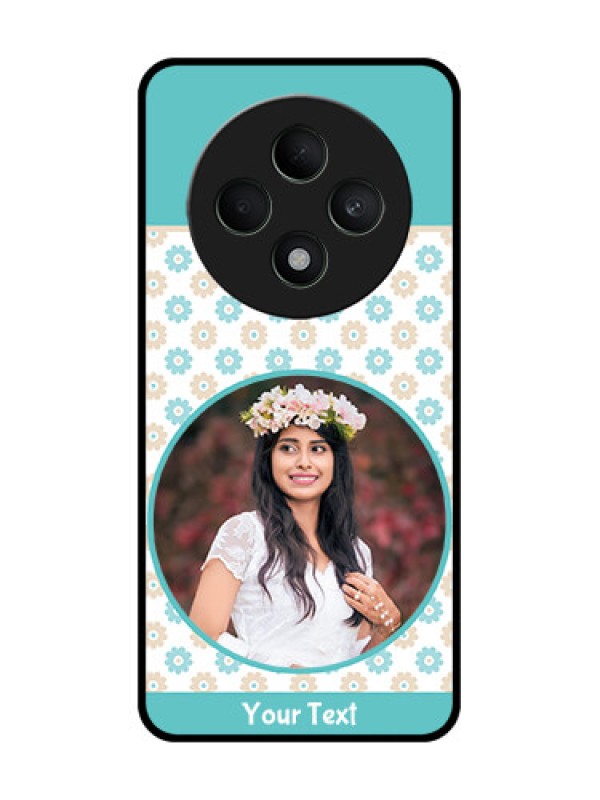 Custom Oppo F27 5G Custom Metal Phone CaseBeautiful Flowers Design