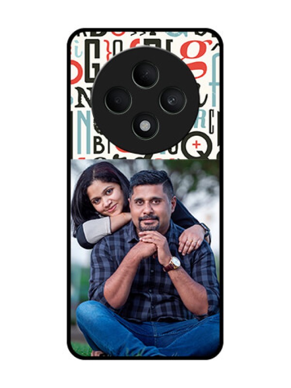 Custom Oppo F27 5G Custom Metal Phone CaseAlphabet Design