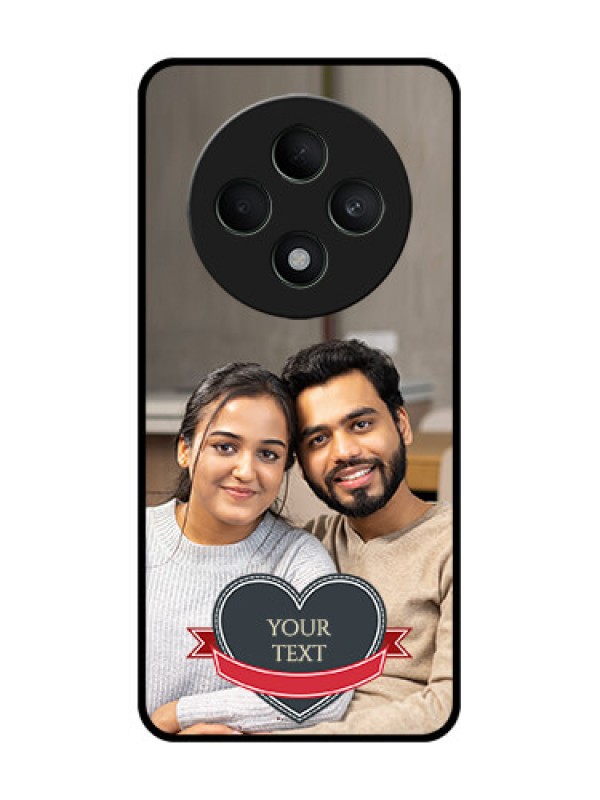 Custom Oppo F27 5G Custom Metal Phone CaseJust Married Couple Design