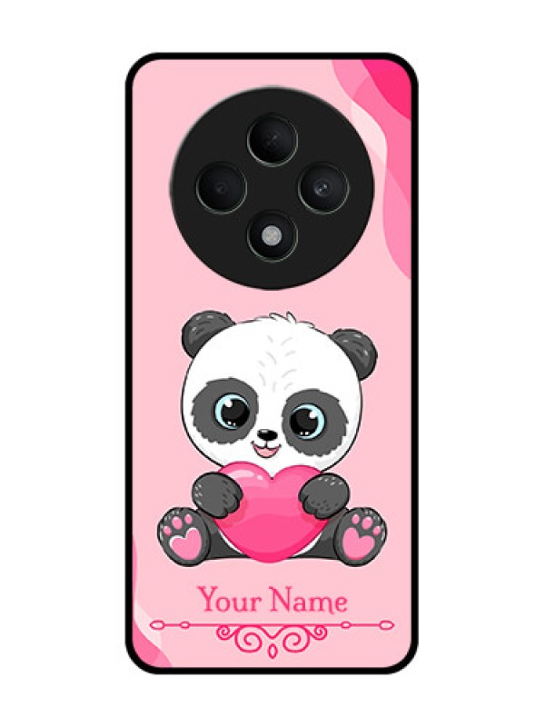 Custom Oppo F27 5G Custom Metal Phone CaseCute Panda Design