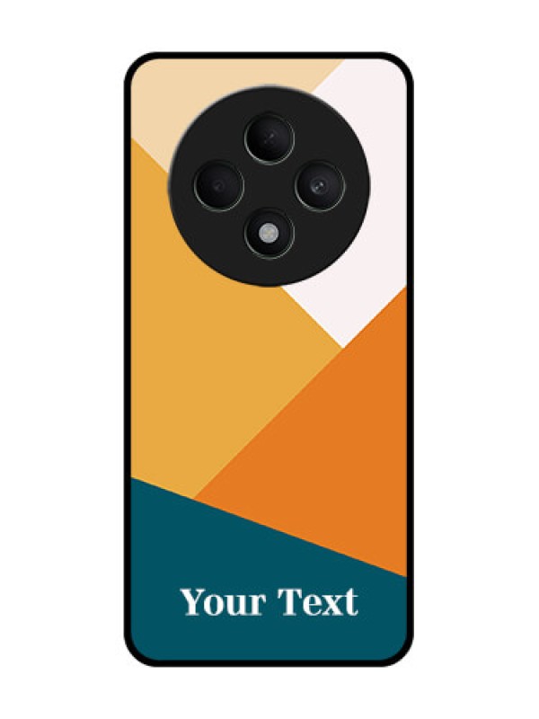 Custom Oppo F27 5G Custom Metal Phone CaseStacked Multi - Colour Design