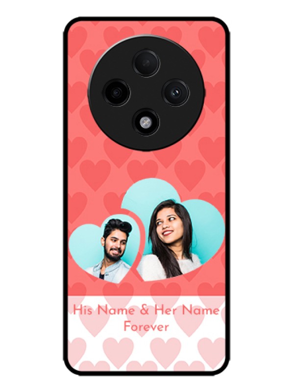 Custom Oppo F27 Pro Plus 5G Custom Metal Phone Case - Couple Pic Upload Design