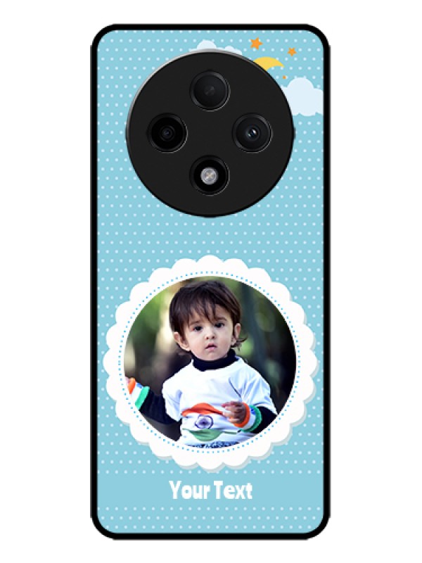 Custom Oppo F27 Pro Plus 5G Custom Metal Phone Case - Violet Pattern Design