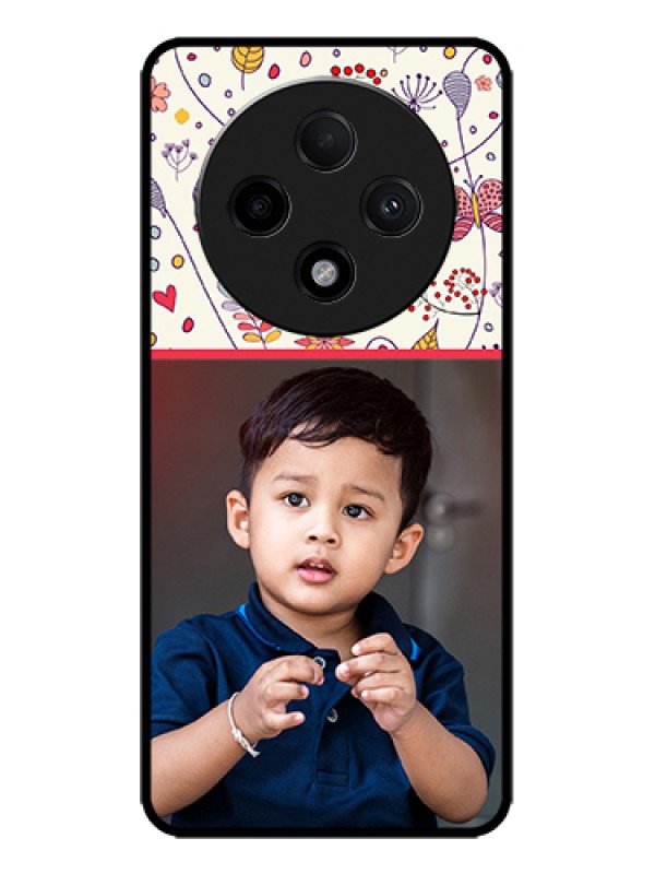 Custom Oppo F27 Pro Plus 5G Custom Metal Phone Case - Premium Floral Design