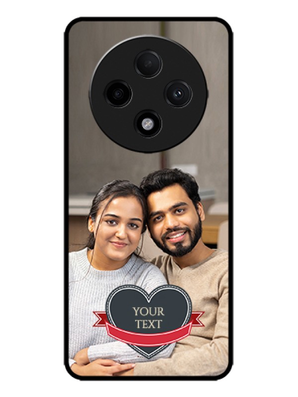 Custom Oppo F27 Pro Plus 5G Custom Metal Phone Case - Just Married Couple Design