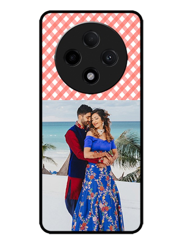 Custom Oppo F27 Pro Plus 5G Custom Metal Phone Case - Pink Pattern Design