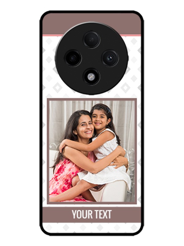 Custom Oppo F27 Pro Plus 5G Custom Metal Phone Case - Simple Diamond Design