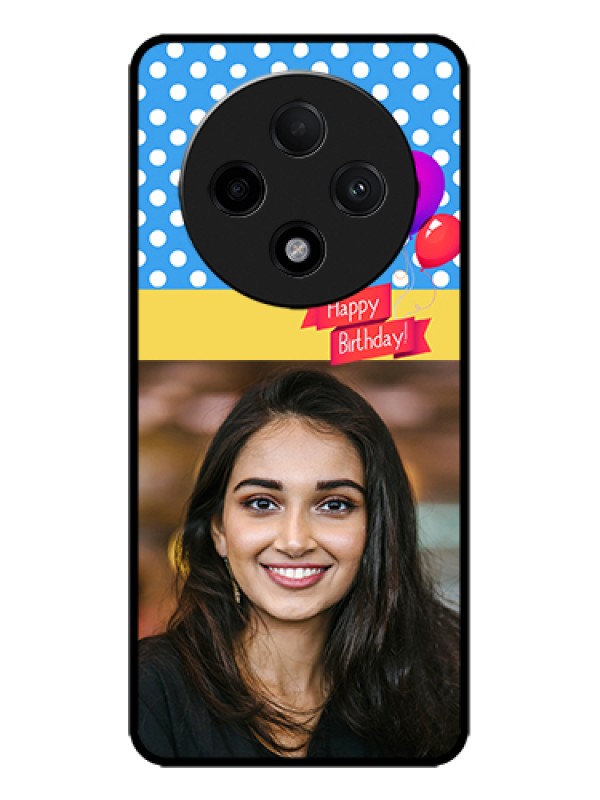 Custom Oppo F27 Pro Plus 5G Custom Metal Phone Case - Happy Birthday Design