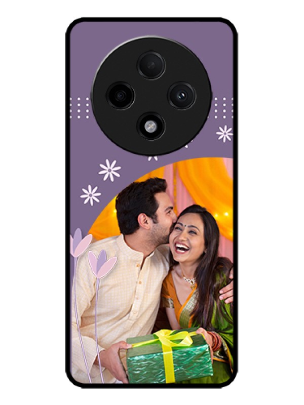 Custom Oppo F27 Pro Plus 5G Custom Metal Phone Case - Lavender Flowers Design