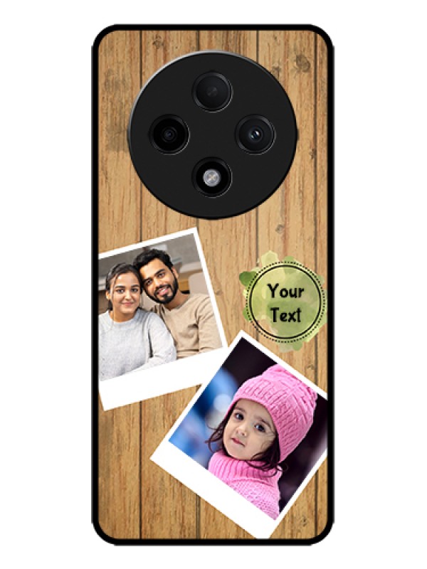 Custom Oppo F27 Pro Plus 5G Custom Metal Phone Case - Wooden Texture Design