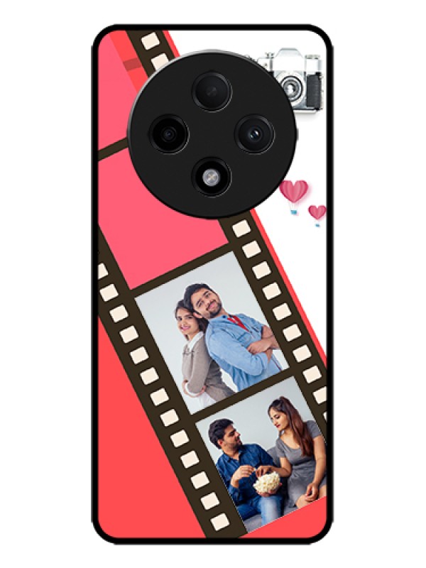 Custom Oppo F27 Pro Plus 5G Custom Metal Phone Case - 3 Image Holder With Film Reel