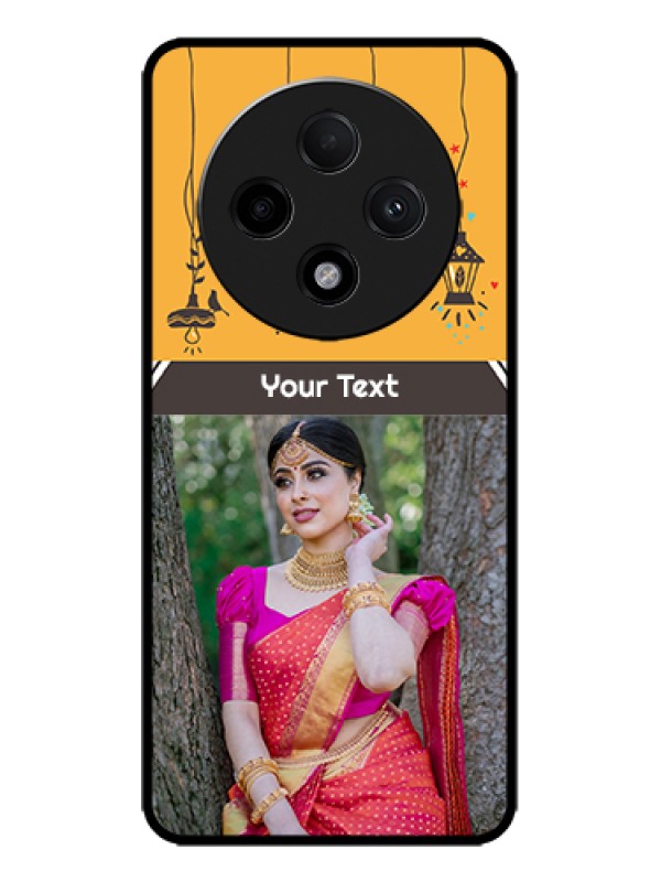 Custom Oppo F27 Pro Plus 5G Custom Metal Phone Case - With Family Picture And Icons