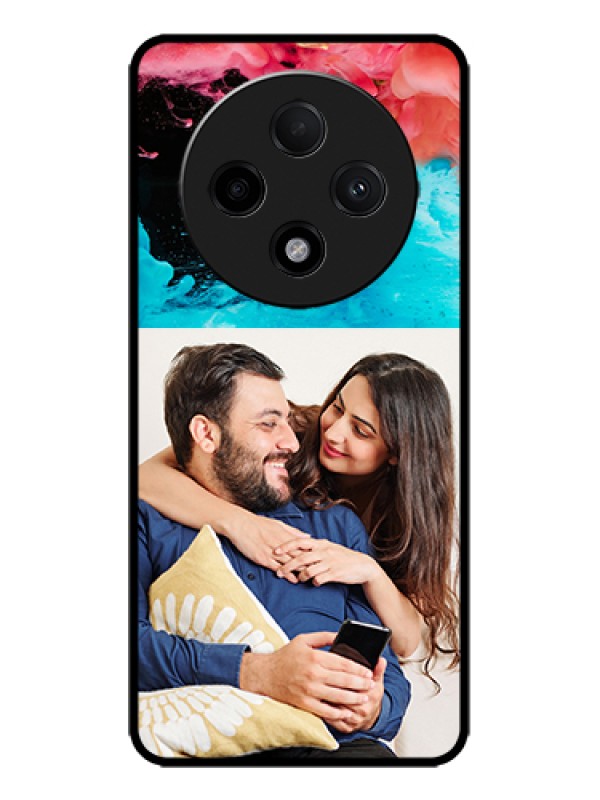 Custom Oppo F27 Pro Plus 5G Custom Metal Phone Case - Quote With Acrylic Painting Design