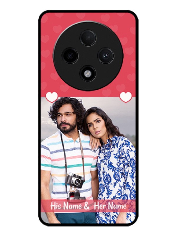 Custom Oppo F27 Pro Plus 5G Custom Metal Phone Case - Simple Love Design