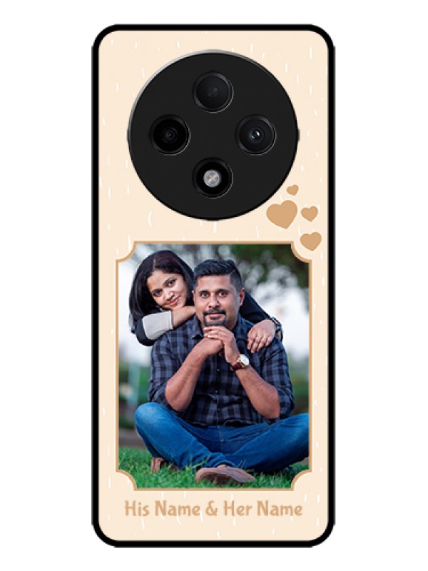 Custom Oppo F27 Pro Plus 5G Custom Metal Phone Case - With Confetti Love Design