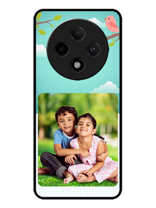 Custom Oppo F27 Pro Plus 5G Custom Metal Phone Case - Doodle Love Design