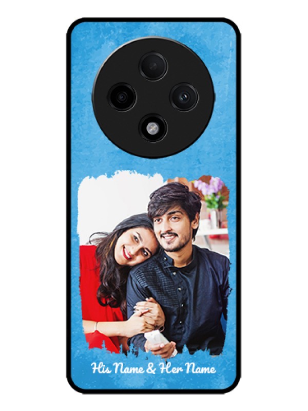 Custom Oppo F27 Pro Plus 5G Custom Metal Phone Case - Blue Color Vintage Design