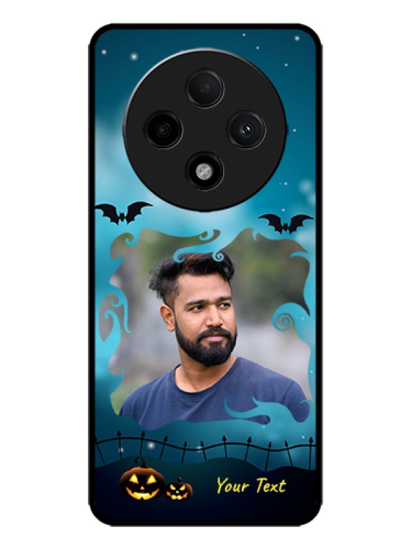 Custom Oppo F27 Pro Plus 5G Custom Metal Phone Case - Halloween Frame Design