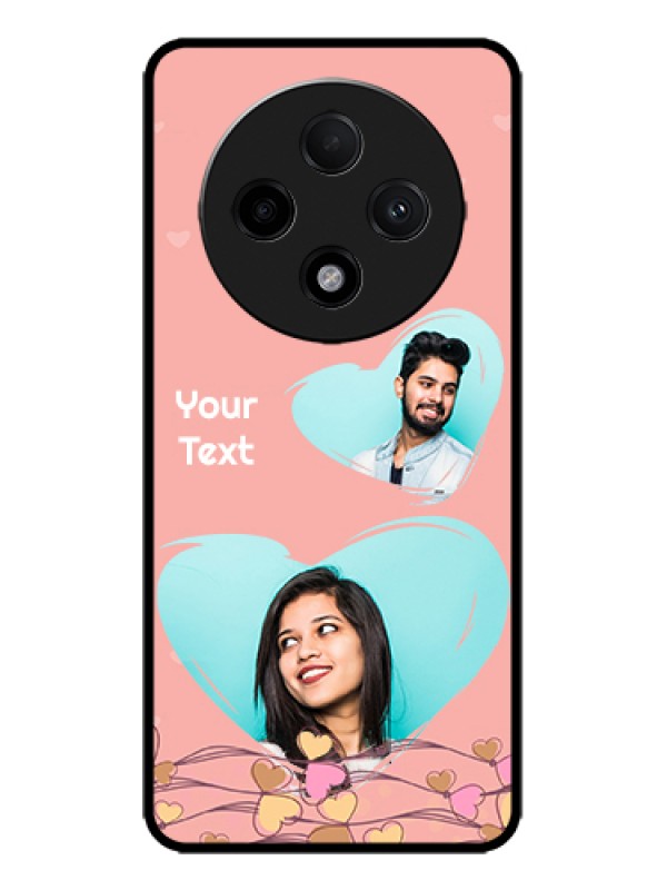 Custom Oppo F27 Pro Plus 5G Custom Metal Phone Case - Love Doodle Design