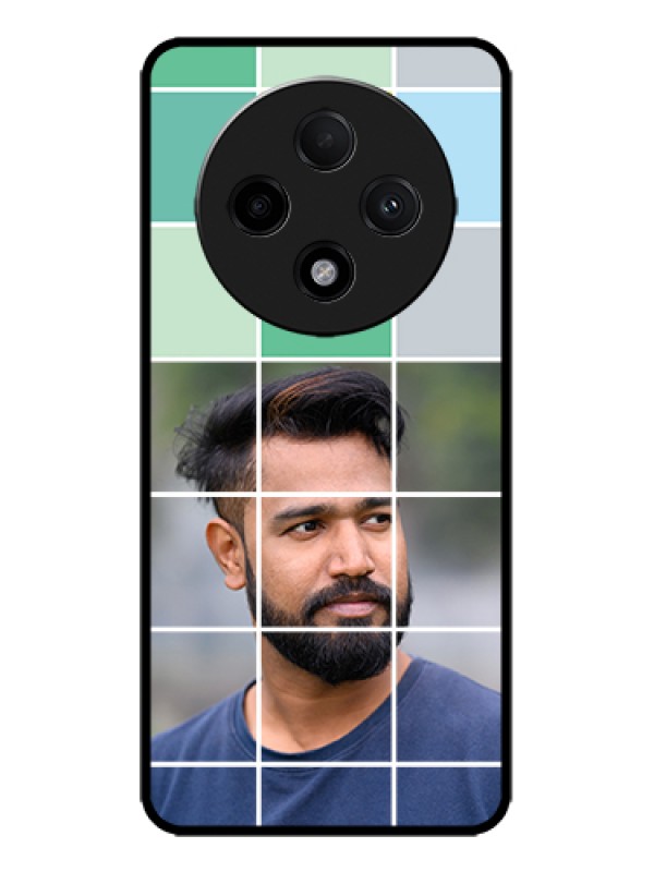 Custom Oppo F27 Pro Plus 5G Custom Metal Phone Case - With White Box Pattern