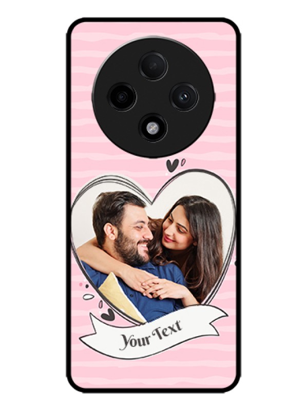 Custom Oppo F27 Pro Plus 5G Custom Metal Phone Case - Vintage Heart Design