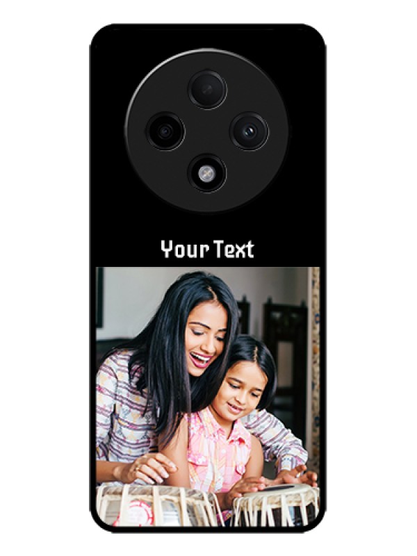 Custom Oppo F27 Pro Plus 5G Custom Metal Phone Case - Photo With Name Design