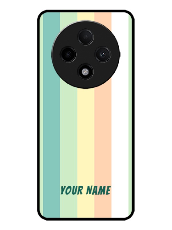 Custom Oppo F27 Pro Plus 5G Custom Metal Phone Case - Multi - Colour Stripes Design