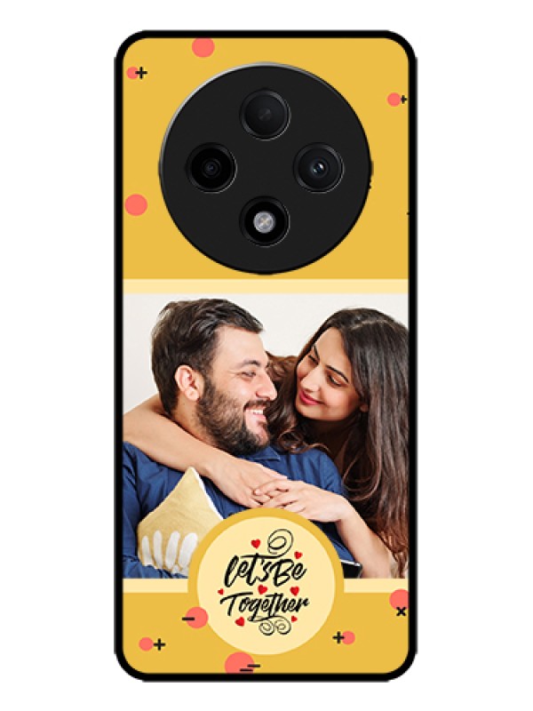 Custom Oppo F27 Pro Plus 5G Custom Metal Phone Case - Lets Be Together Design