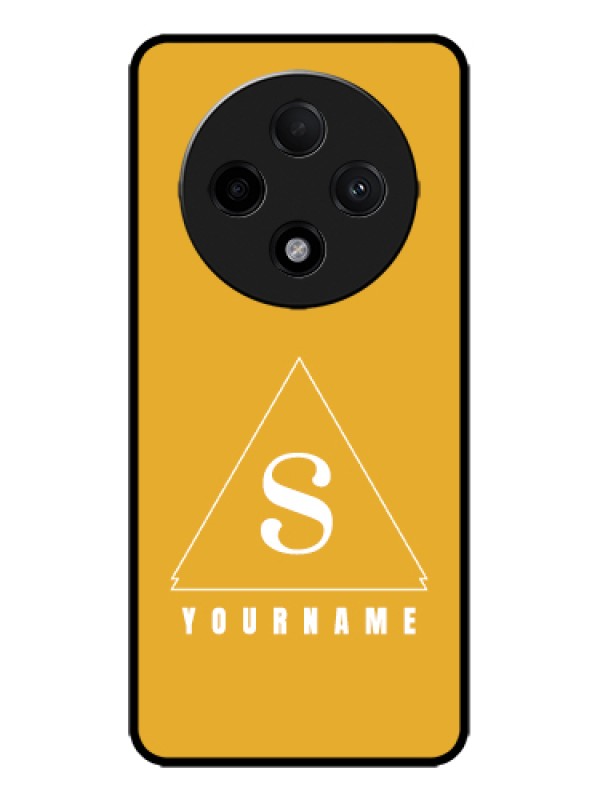 Custom Oppo F27 Pro Plus 5G Custom Metal Phone Case - Simple Triangle Design