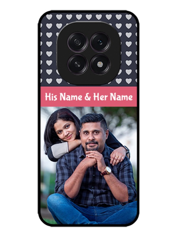 Custom Oppo F29 5G Custom Metal Phone Case - Love Symbols Design