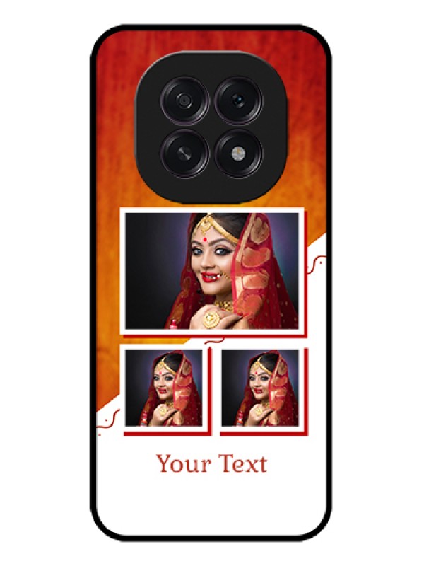 Custom Oppo F29 5G Custom Metal Phone Case - Wedding Memories Design