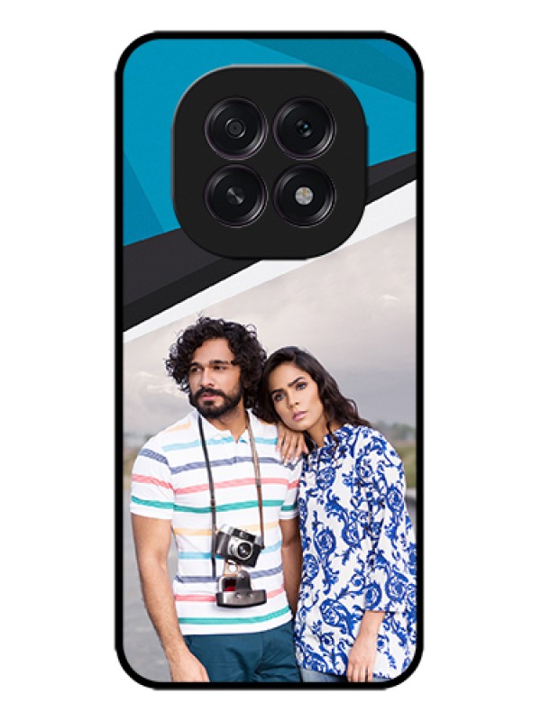 Custom Oppo F29 5G Custom Metal Phone Case - Simple Pattern Photo Upload Design