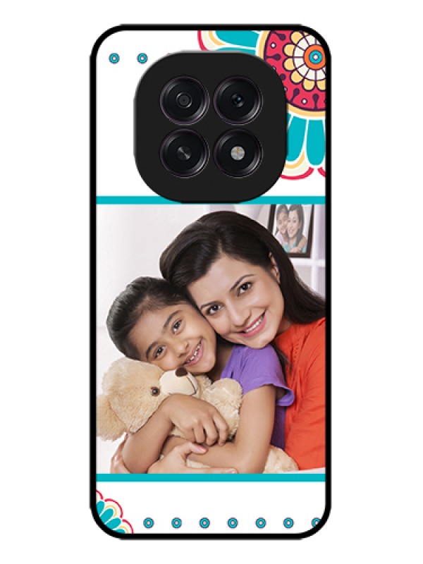 Custom Oppo F29 5G Custom Metal Phone Case - Flower Design