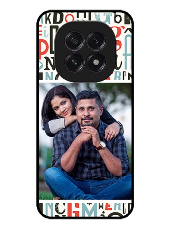 Custom Oppo F29 5G Custom Metal Phone Case - Alphabet Design