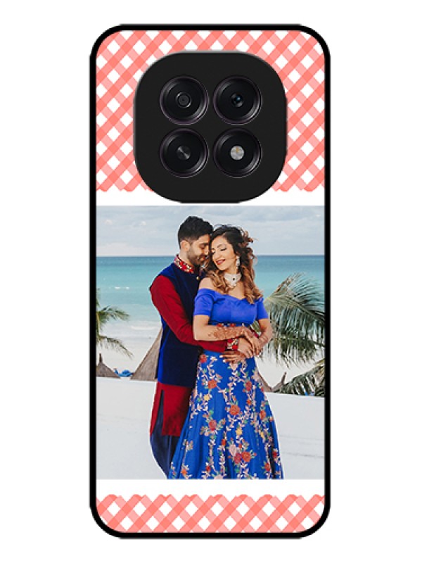 Custom Oppo F29 5G Custom Metal Phone Case - Pink Pattern Design