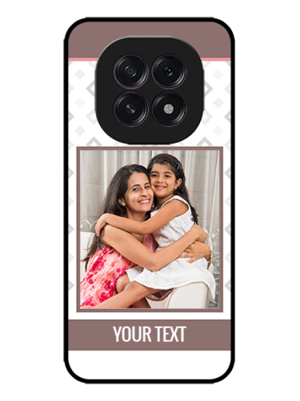 Custom Oppo F29 5G Custom Metal Phone Case - Simple Diamond Design