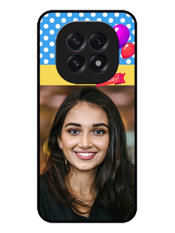 Custom Oppo F29 5G Custom Metal Phone Case - Happy Birthday Design