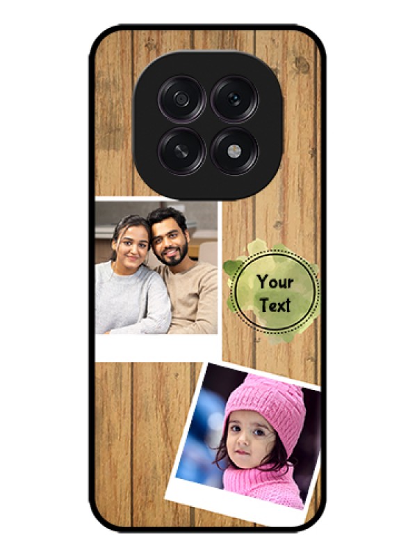 Custom Oppo F29 5G Custom Metal Phone Case - Wooden Texture Design