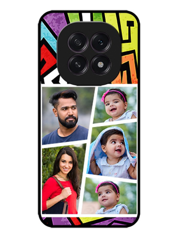 Custom Oppo F29 5G Custom Metal Phone Case - Graffiti Pattern Design