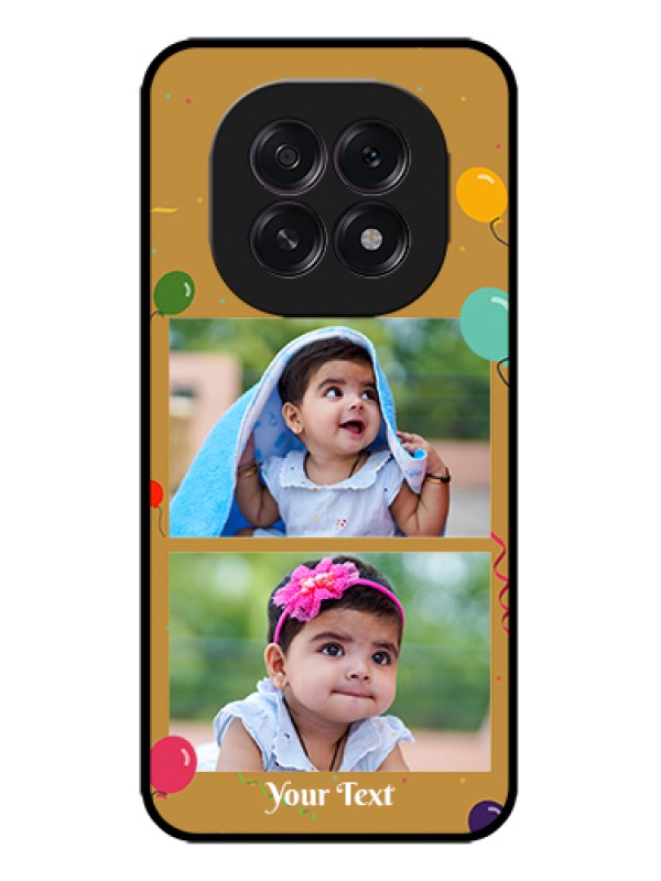 Custom Oppo F29 5G Custom Metal Phone Case - Image Holder With Birthday Celebrations Design