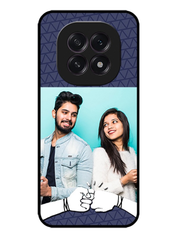 Custom Oppo F29 5G Custom Metal Phone Case - With Best Friends Design