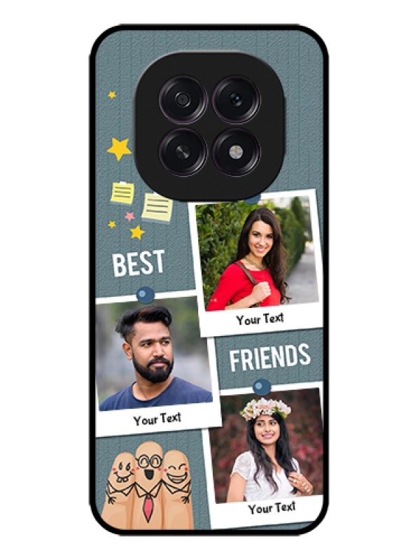 Custom Oppo F29 5G Custom Metal Phone Case - Sticky Frames And Friendship Design