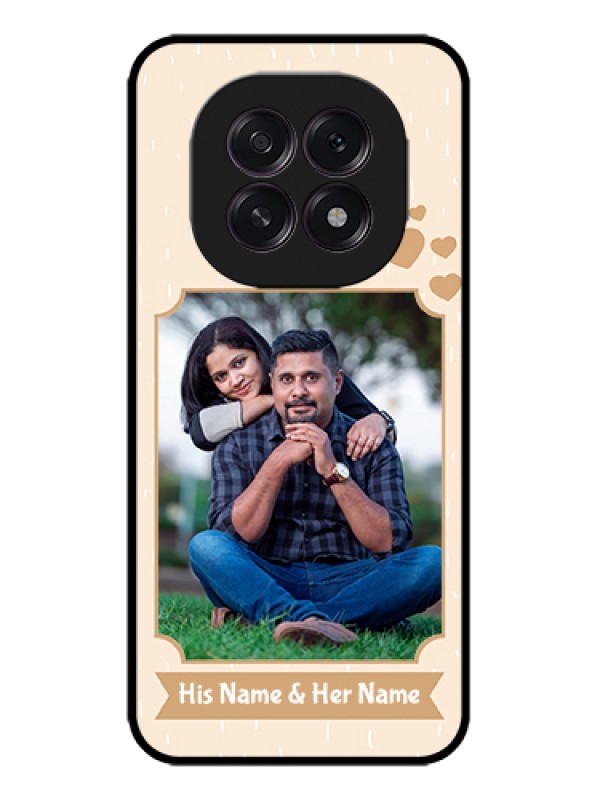 Custom Oppo F29 5G Custom Metal Phone Case - With Confetti Love Design