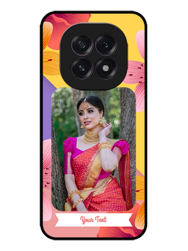 Custom Oppo F29 5G Custom Metal Phone Case - 3 Image With Vintage Floral Design