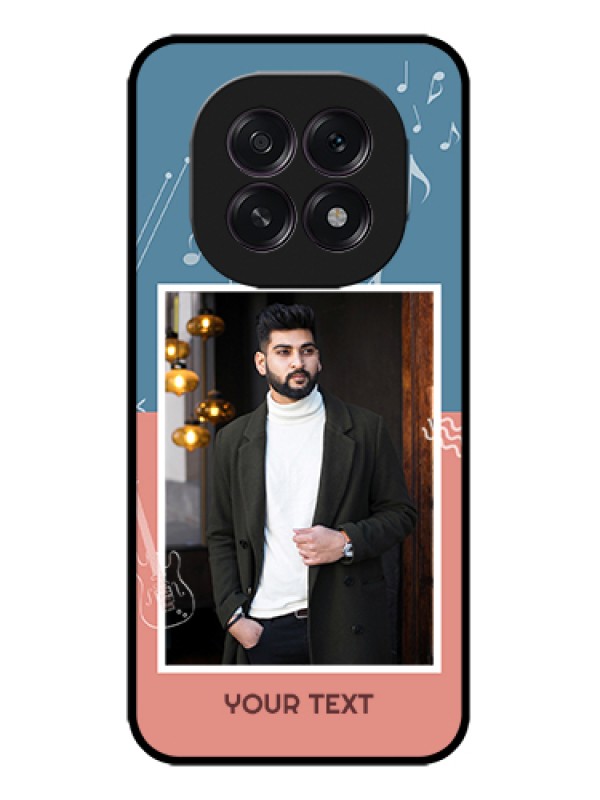 Custom Oppo F29 5G Custom Metal Phone Case - With Color Musical Note Design