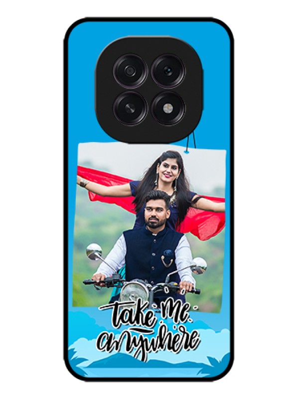 Custom Oppo F29 5G Custom Metal Phone Case - Traveller Design